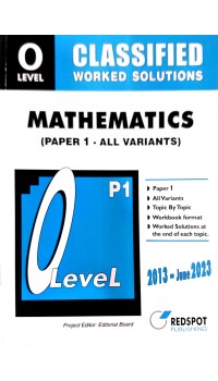 GCE O Level Classified Mathematics Paper 1